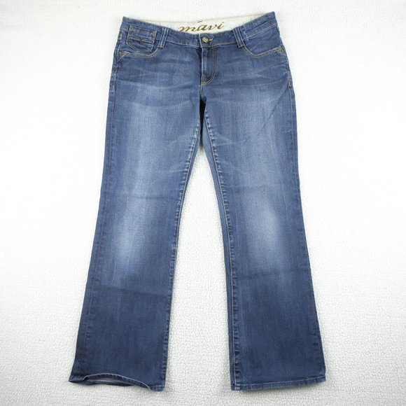 Mavi Zoe Jeans Womens 33 30 Blue Bootcut Medium Wash Stretchy Denim Classic - Picture 1 of 14